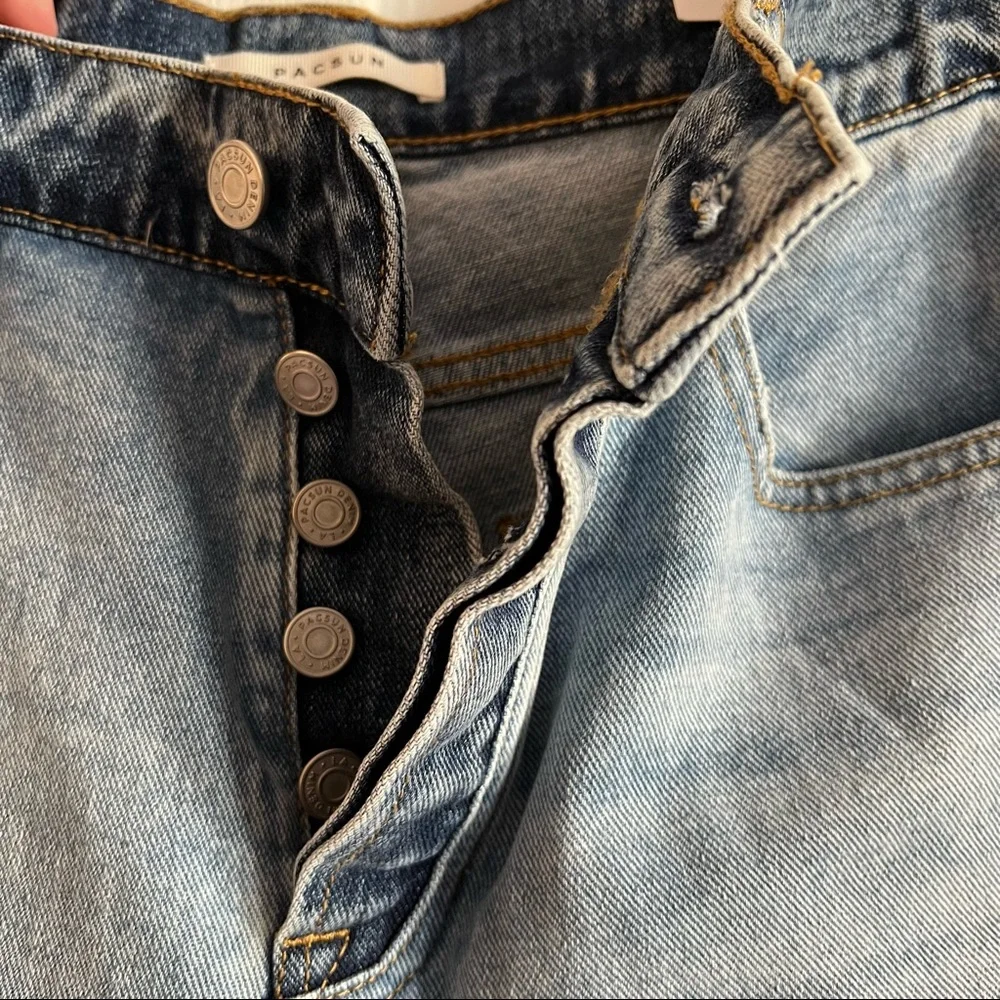 Pacsun high rise straight jeans